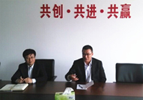 公司党委副书记、纪委书记、工会主席朱月肖到太原项目调研