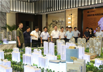济南市天桥区委、区政府领导 到山钢·锦绣华府项目调研